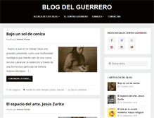 Tablet Screenshot of blogcentroguerrero.org